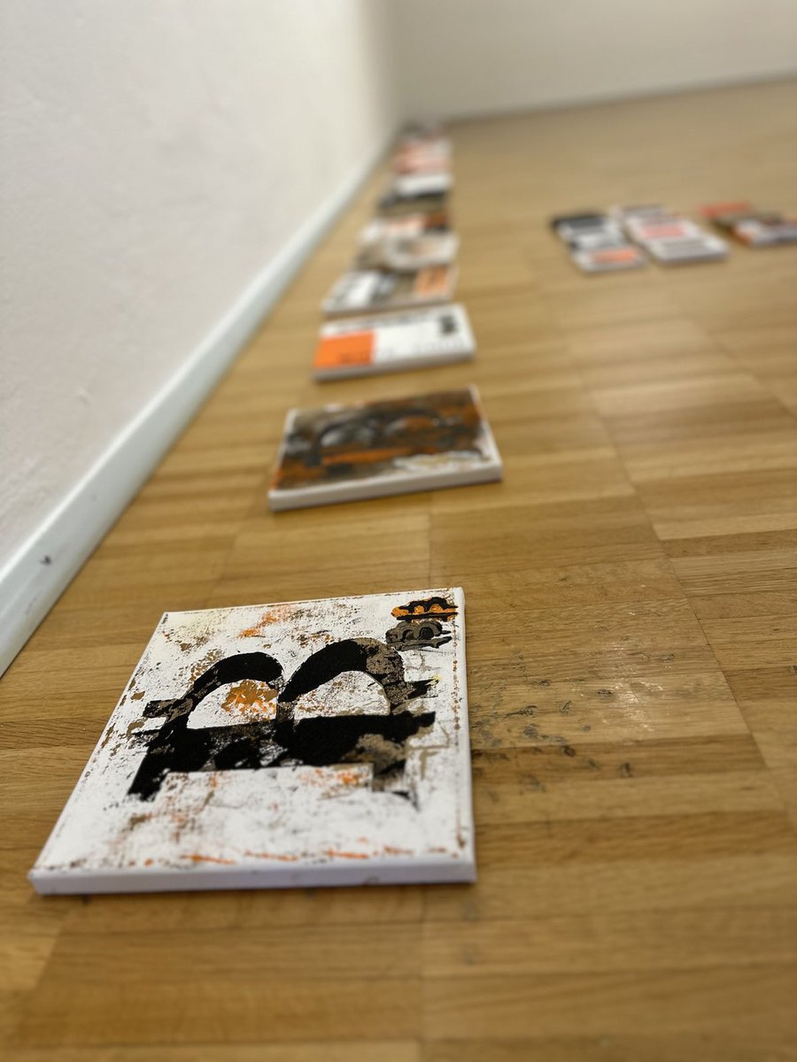 KodaList_art's tweet photo. Preparing for the exhibition @LuganoPlanB - starting tomorrow. https://t.co/TGXtLAx2og