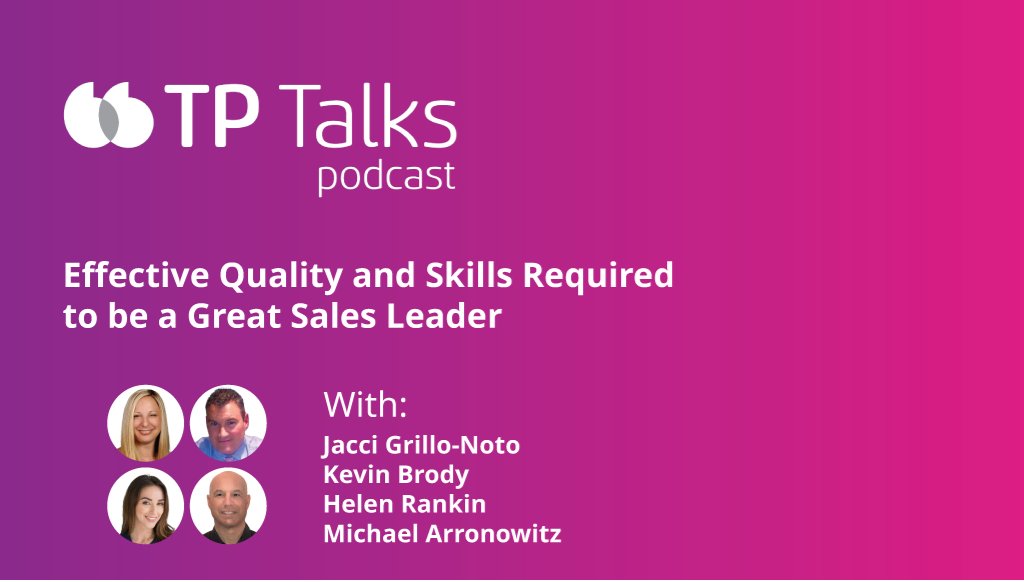 wearetpgroup's tweet image. Dive deeper into the qualities and skills required to be an effective #sales leader with leading industry experts.

Listen here: spr.ly/6014uTpQ2 ​

#InspiredToBeTheBest #TPTalks
