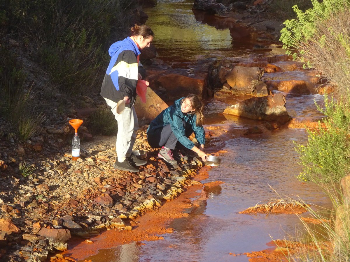 SocietaGe's tweet photo. Students from the Environmental Analysis and Management as well as Water Coastal Management Master’s program at the @Unibo - Ravenna Campus visiting the abandoned mining area of #Montevecchio in Sardinia. An opportunity to fully grasp the complexity of environmental research. https://t.co/miJwA6Inz2