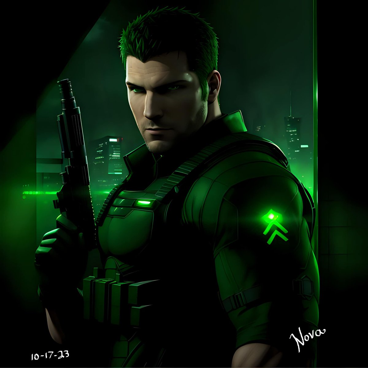 Just some #SplinterCell Fanart Goodness. Though I think Sam looks like Chris from Resident Evil lol

#Siegetober #WeR6Community #R6Zero #RainbowSixSiege #R6Community #SamFisher