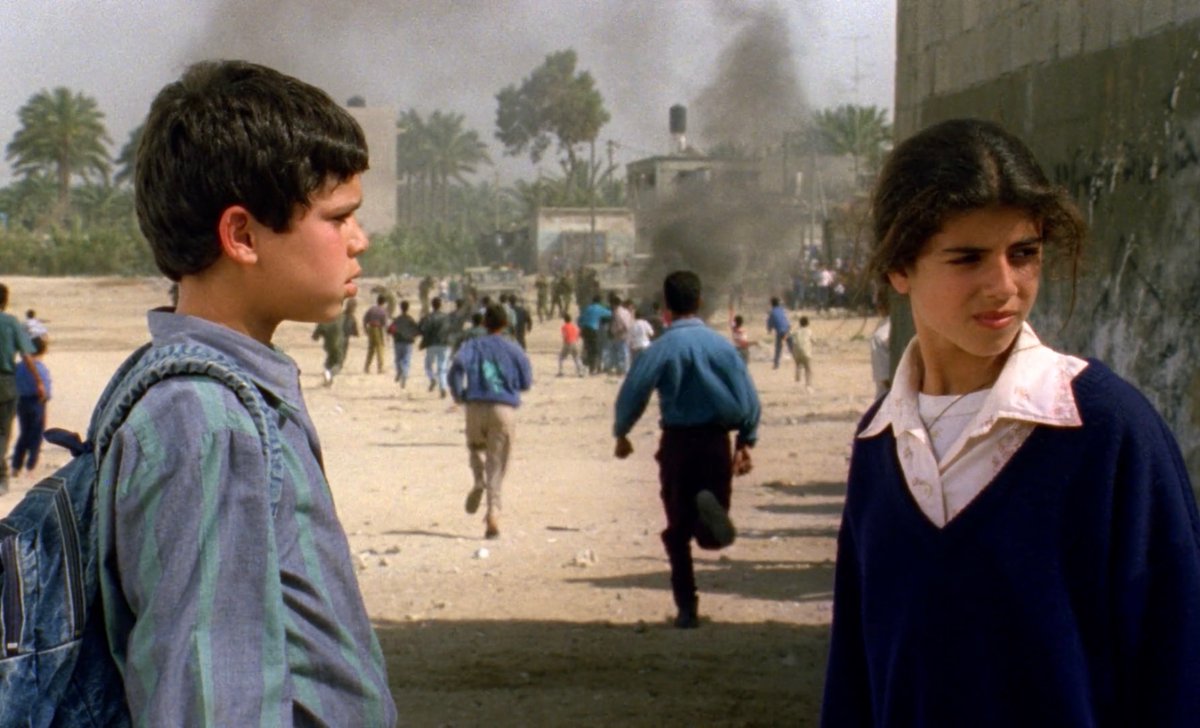120ROLLFILM's tweet photo. Tale of Three Jewels (1995) dir. Michael Khleifi was the first feature film ever shot entirely in Gaza. This is such a soft and moving story and is one of many Palestinian films made available to stream for free online by the Palestine Film Institute https://t.co/gEefca2gMQ
