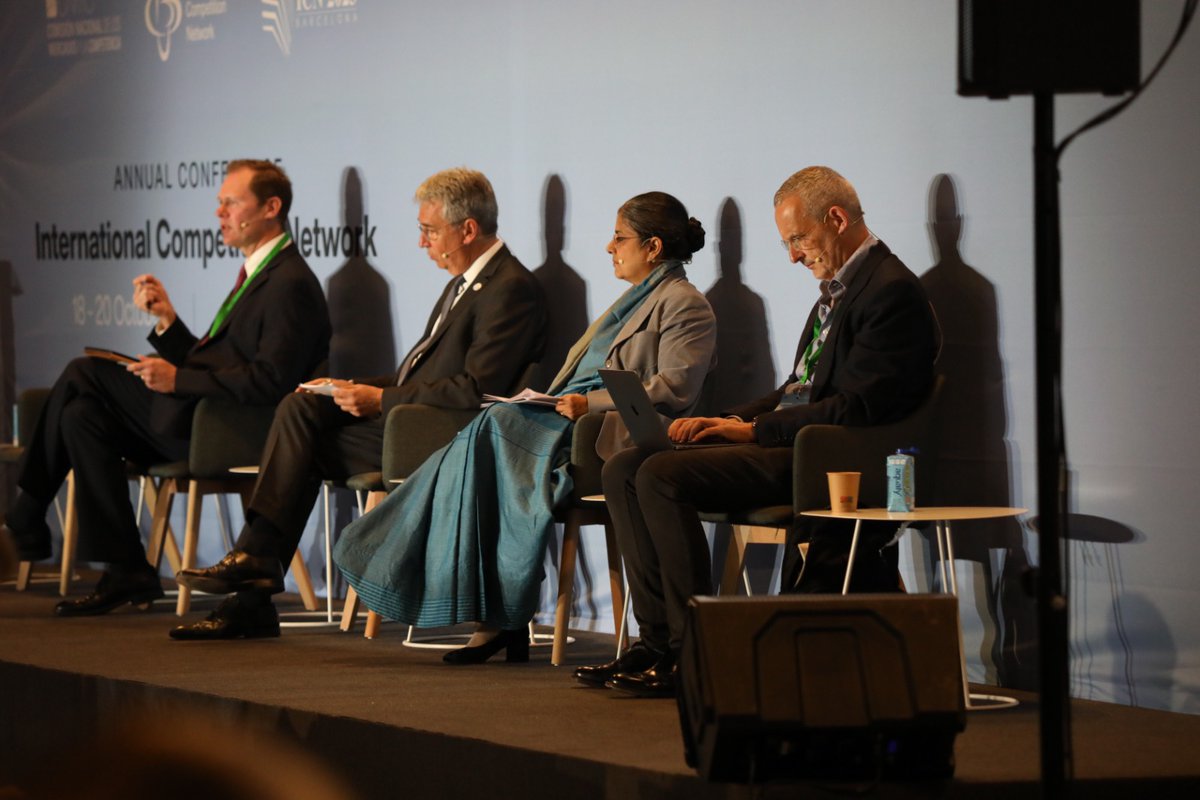 #ICNBarcelona2023| Intersection between #Competition &amp; #Privacy

🎙 Maurice Stucke
🎙 John Fingleton
🎙 Ravneet Kaur, <a href="/CCI_India/">CCI</a>
🎙 Andreas Mundt, <a href="/Kartellamt/">Bundeskartellamt</a>

🔔 #EnDirecto: bit.ly/3rUC73Q