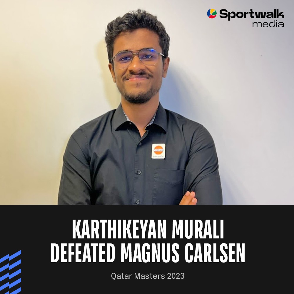 Qatar Masters 2023: Karthikeyan Murali Becomes 3rd Indian To Beat World No.  1 Magnus Carlsen In Classical Chess