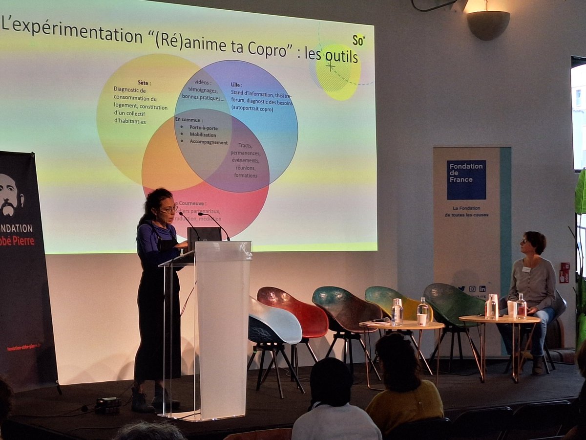 guy_lemee's tweet image. En direct Restitution experimentation "petites #copro fragiles" commanditée par @Fondationfrance et Fondation @Abbe_Pierre