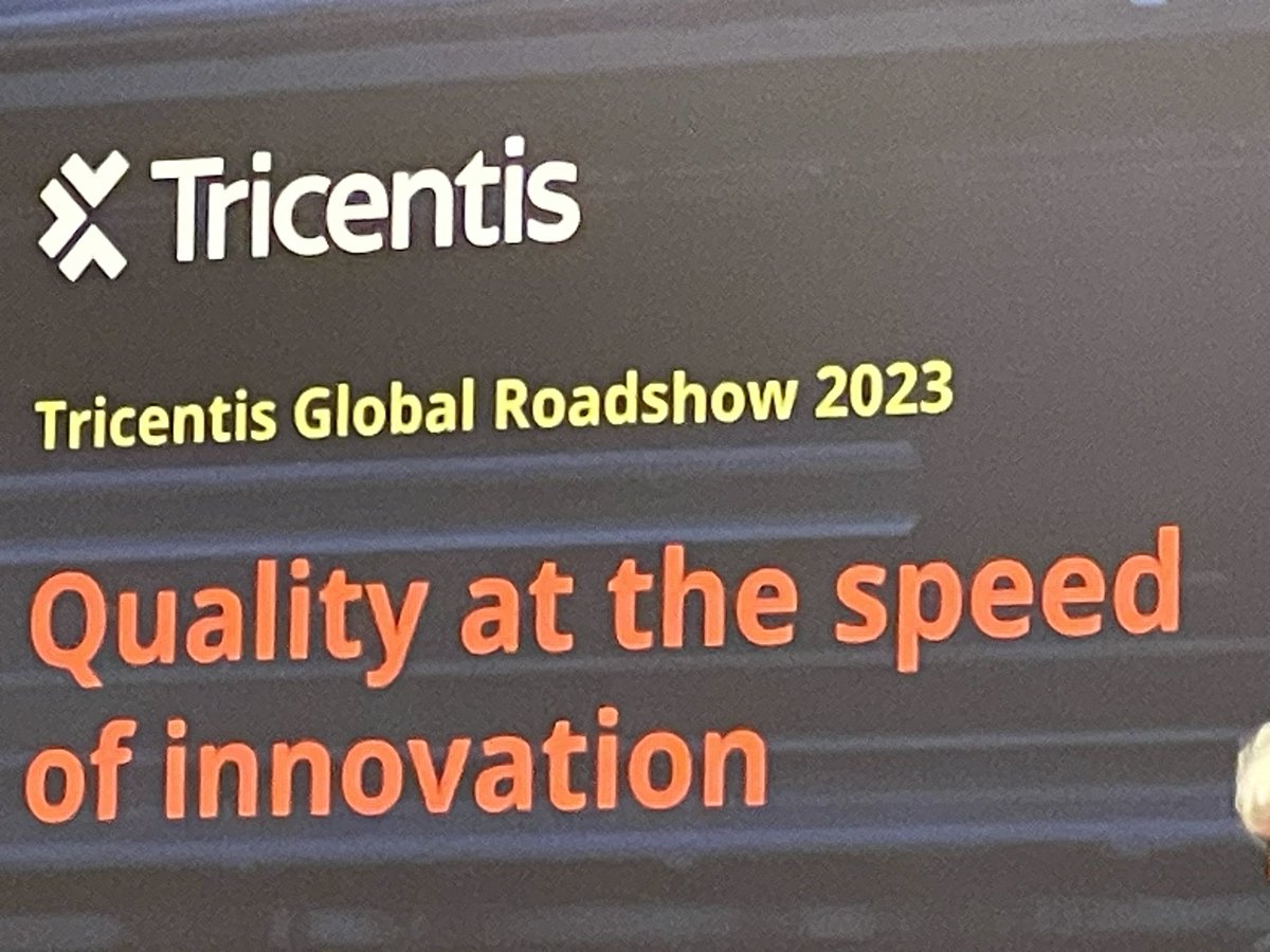 InnovatorsTweet's tweet photo. Attending #TricentisGlobalRoadshow today. Excited to explore joint business opportunities @DeloitteDE @Tricentis https://t.co/yFjfDtPhy9