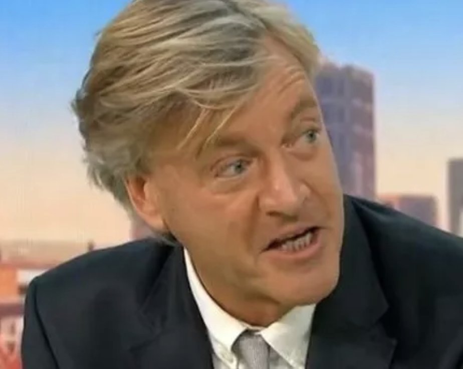 Best description of Richard Madeley I've read today 'Silly, old, racist, light-fingered, orange-faced, bell end.'
A bit long for his business card, but it's got a bit of a ring to it don't you think?