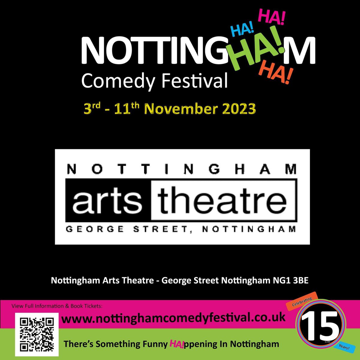 The Nottingham Arts Theatre is one of many venues taking part in this years Nottingham Comedy Festival. Playing host to the fantastic Rhymes Against Humanity. Tickets are available nottinghamcomedyfestival.co.uk
