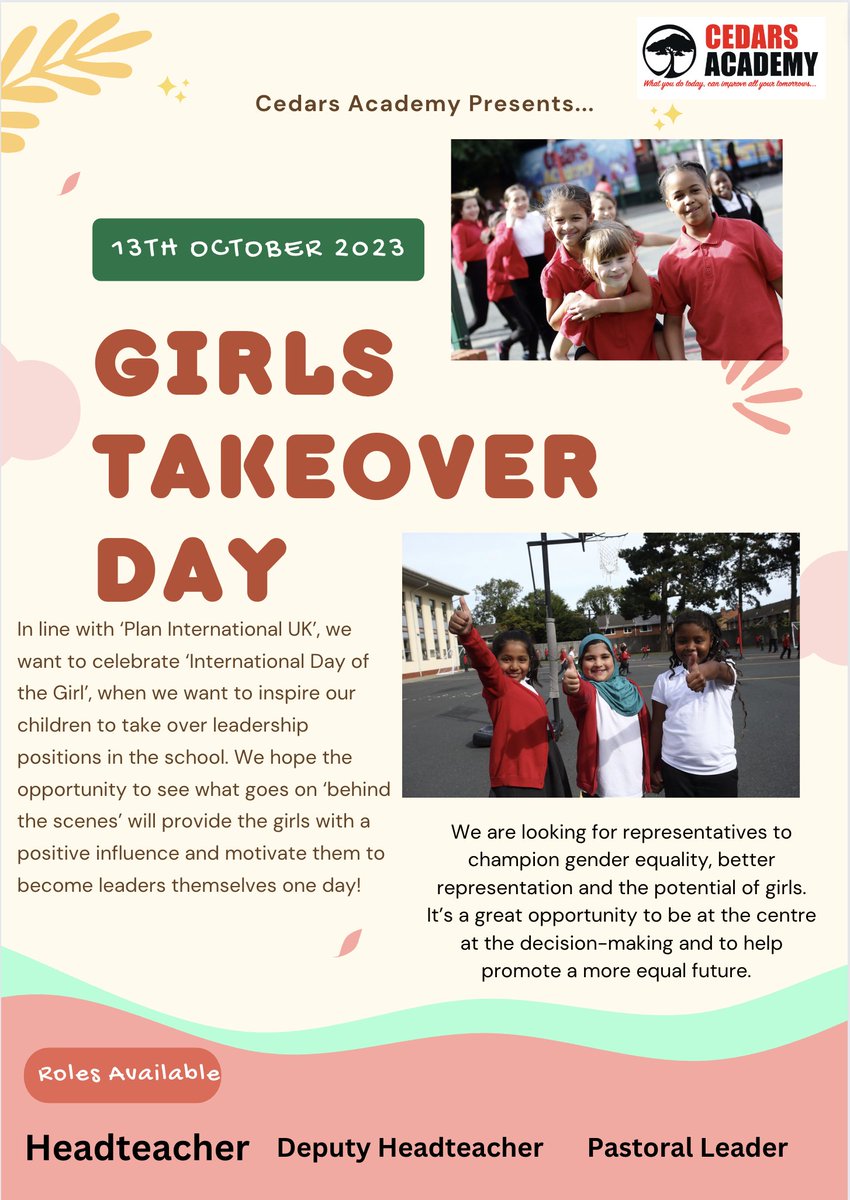 Cedars Academy tweet media