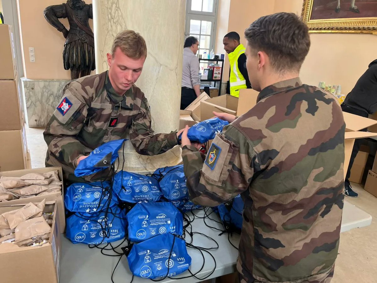 1er régiment du Service Militaire Volontaire tweet media