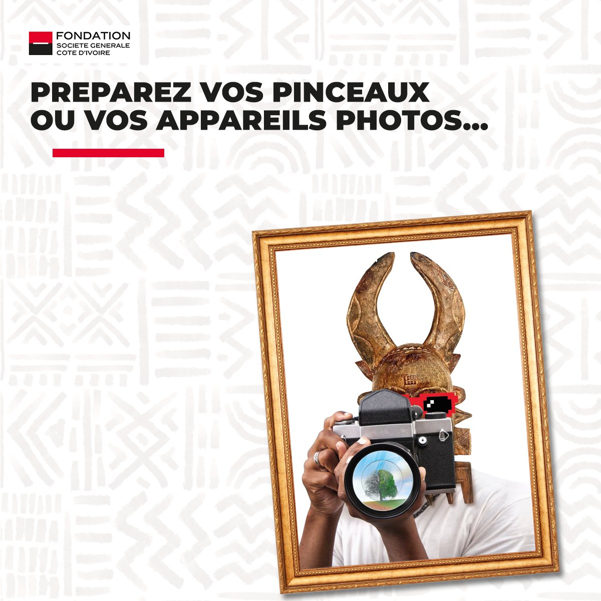 SG_CotedIvoire's tweet photo. Restez connectés !
#SGCI #Art #SGCIART #Fondation https://t.co/mzu5wehssQ