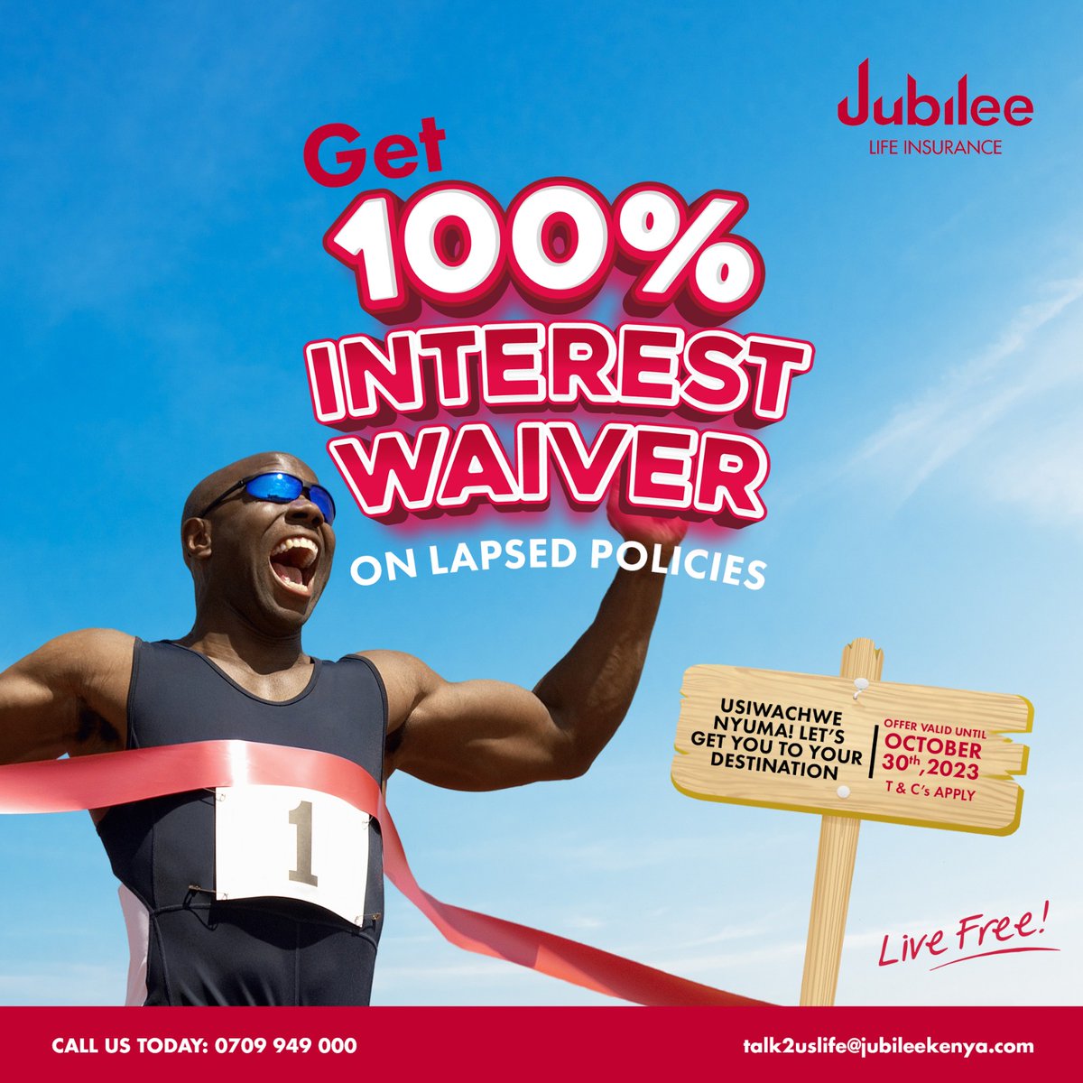 JubileeInsKE's tweet image. We understand times are tough and that’s why we are here to ensure you close the month like a shujaa!

 Let’s revive those lapsed policies. 
#Mashujaa #RevivalCampaign #LiveFree