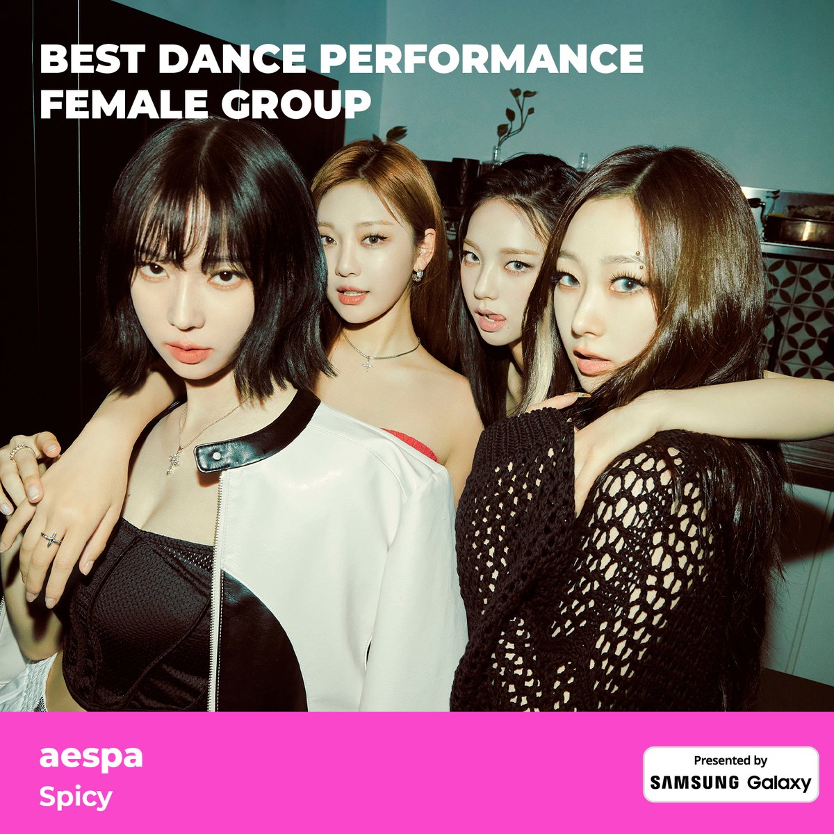 [#2023MAMA] Best Dance Performance Female Group Nominees I 베스트 댄스 퍼포먼스 여자 그룹 후보

#aespa #Spicy

ONE I BORN
2023 MAMA AWARDS
2023.11.28(TUE)-29(WED) 6PM(KST)

#MAMAAWARDS 
#2023MAMAAWARDS