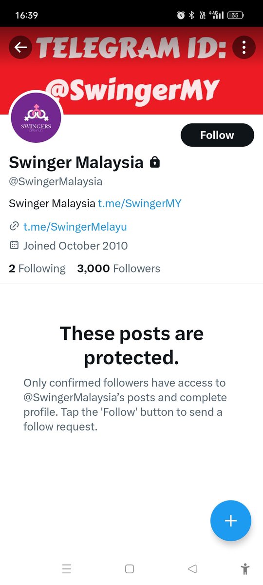 Anti_Scam2000's tweet photo. Ini antara akaun scammer yg menyamar sbg Ayie &amp; Noryn (swinger utara)

Di facebook &amp; di twitter.

Jika mahu chat dgn real swinger utara (ayie &amp; noryn)...

Boleh folow saya or pm tuk bukti2.
Ramai sgt org dh terkena dgn scammer ni... 
Bayaran dibuat beratus ratus pastu kena blok https://t.co/XBOF3a1Jp6