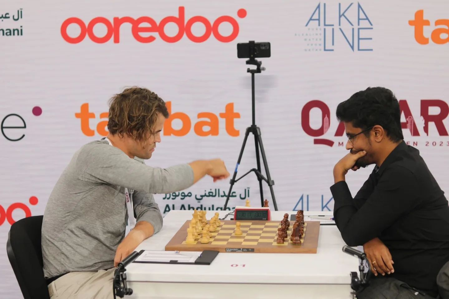 Emoção no Qatar 2023! Magnus Carlsen, Sindarov, Giri, Toninho