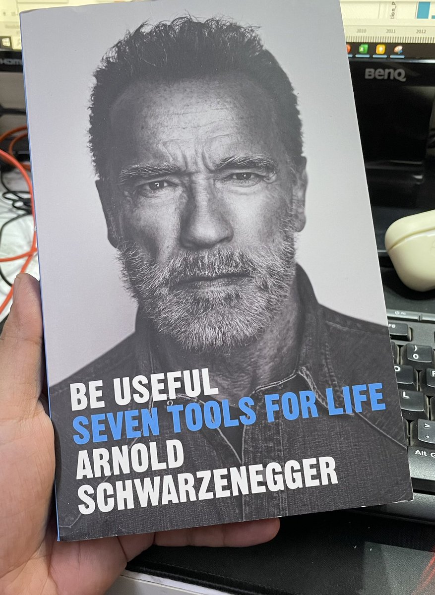 devendramishra_'s tweet photo. @Schwarzenegger : I finally have it. Can wait to receive the wisdom. https://t.co/IgLuaZqFGB