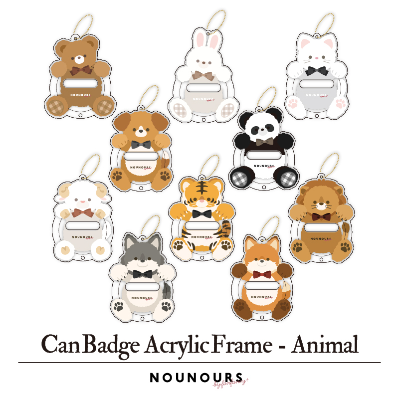 🐻🐰🐱🐶🐑
𝐍𝐎𝐔𝐍𝐎𝐔𝐑𝐒 𝐛𝐲 𝐟𝐚𝐧𝐟𝐚𝐧𝐜𝐲+
アニマルアクリルフレーム
缶バッジアクリルフレーム アニマル
🐼🐯🦁🐺🦊

🐾ご予約期間 ： 10/23(月)23:59まで

🛒FUKUYA ONLINE：shop.fancy-fukuya.co.jp/store/u_page/t…

🛒楽天市場：item.rakuten.co.jp/fukuyaonline/c…

#fanfancy