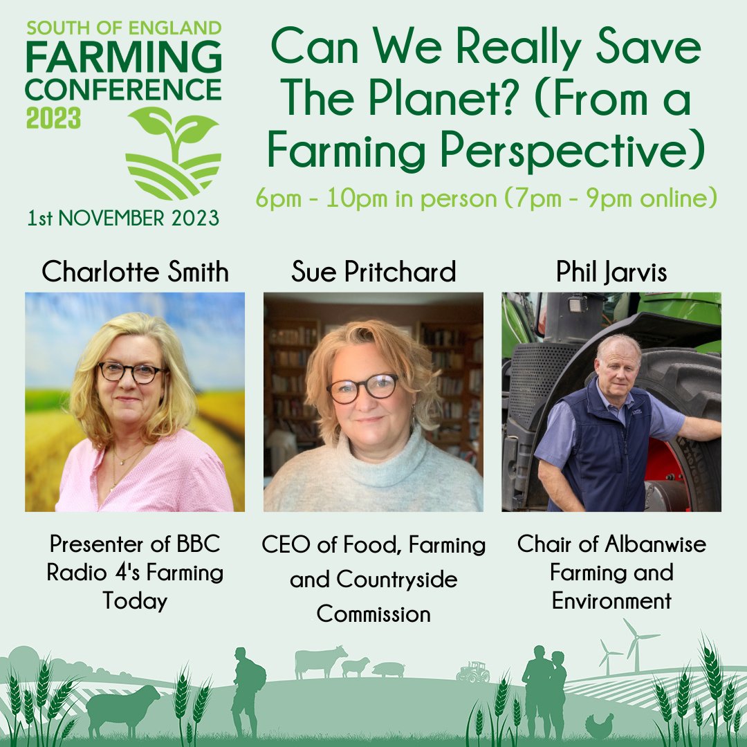 Can We Really Save The Planet? (From a Farming Perspective)

From changing weather patterns to increasing society demands to farm more sustainably, let's tackle this urgent issue &amp; explore how we can adapt 🚜

Join us Wednesday 1st November: ow.ly/AAJZ50PSU3v