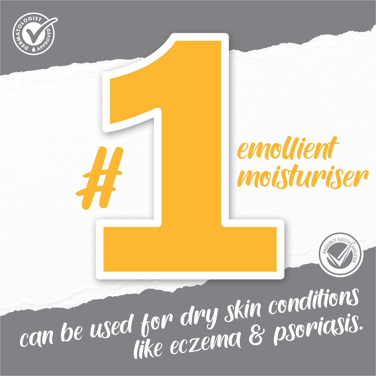 ECZEMA AWARENSS MONTH 💛💜❤️
Epi-max, the No.1 emollient moisturiser in SA for dry skin &amp; dry skin conditions like eczema &amp; psoriasis. 

#Epimax #EczemaAwarenessMonth
*No.1 prescribed emollient, impact RX data - IQVIA, No.1 used emollient by consumers, Nielsen Data (unit sales).