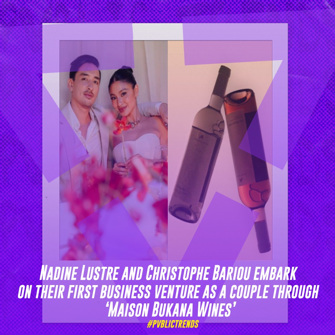 wethepvblic's tweet photo. Always so classy and elegant, Queen Nadine!

Nadine Lustre and her beau, Filipino-French businessman Christophe Bariou, embarking on their first business venture as a couple, just showcased their ‘Maison Bukana Wines’ collection through the intimate launch they had at Kondwi, https://t.co/SBONoCXMXK