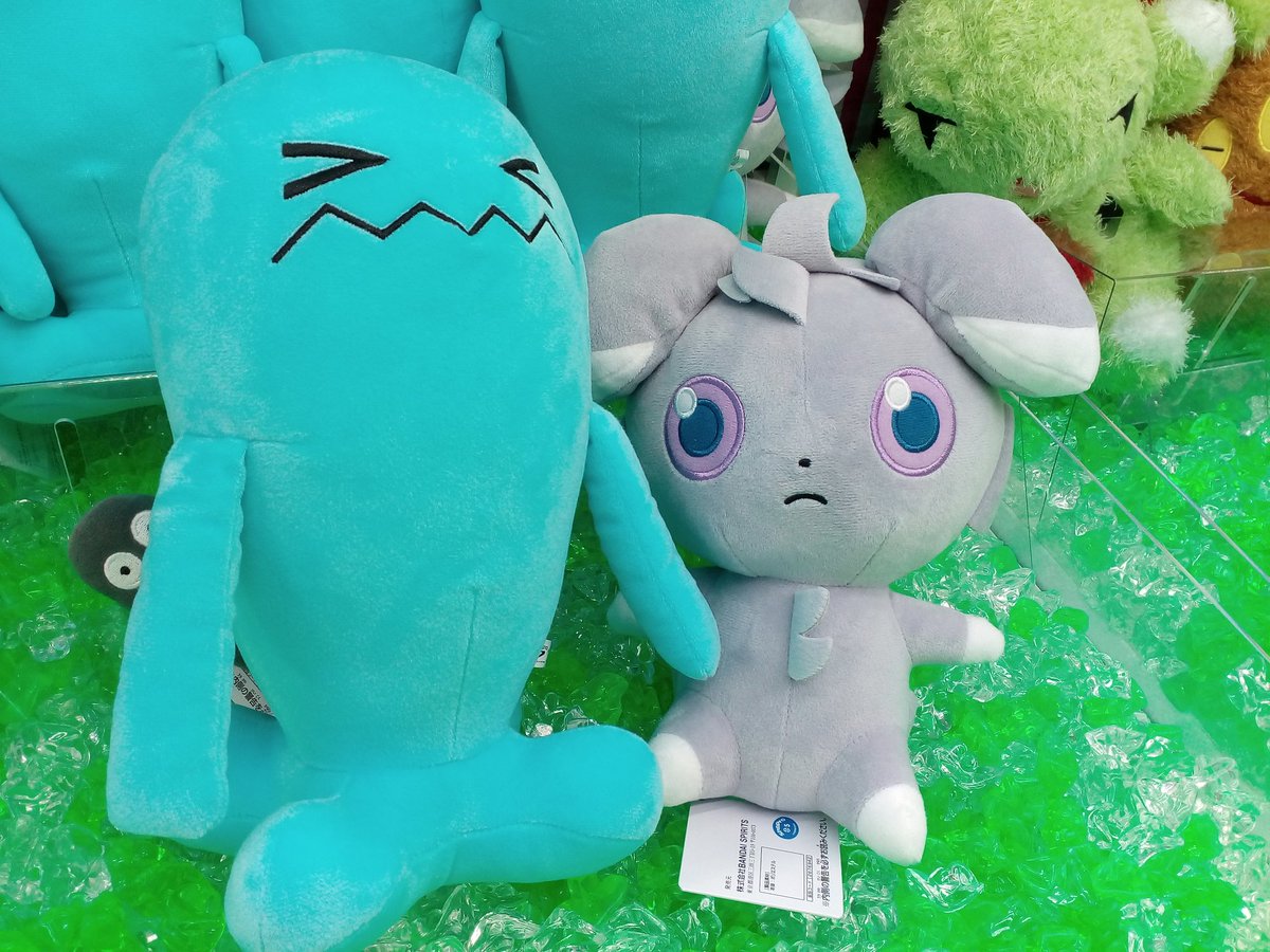 🆕景品情報📣】 ポケモン もふぐっとくつろぎタイムぬいぐるみ