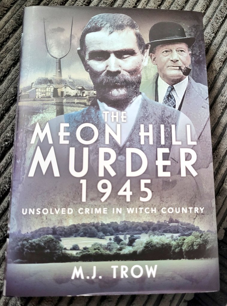 Over the moon to have a review copy of this. 📚
One of my 'favourite' unsolved cases & by one of my fave authors.✒️ and just in time for spooky season! 👻
Thanks to @penswordbooks. 
#MJTrow
#MeonHillMurder