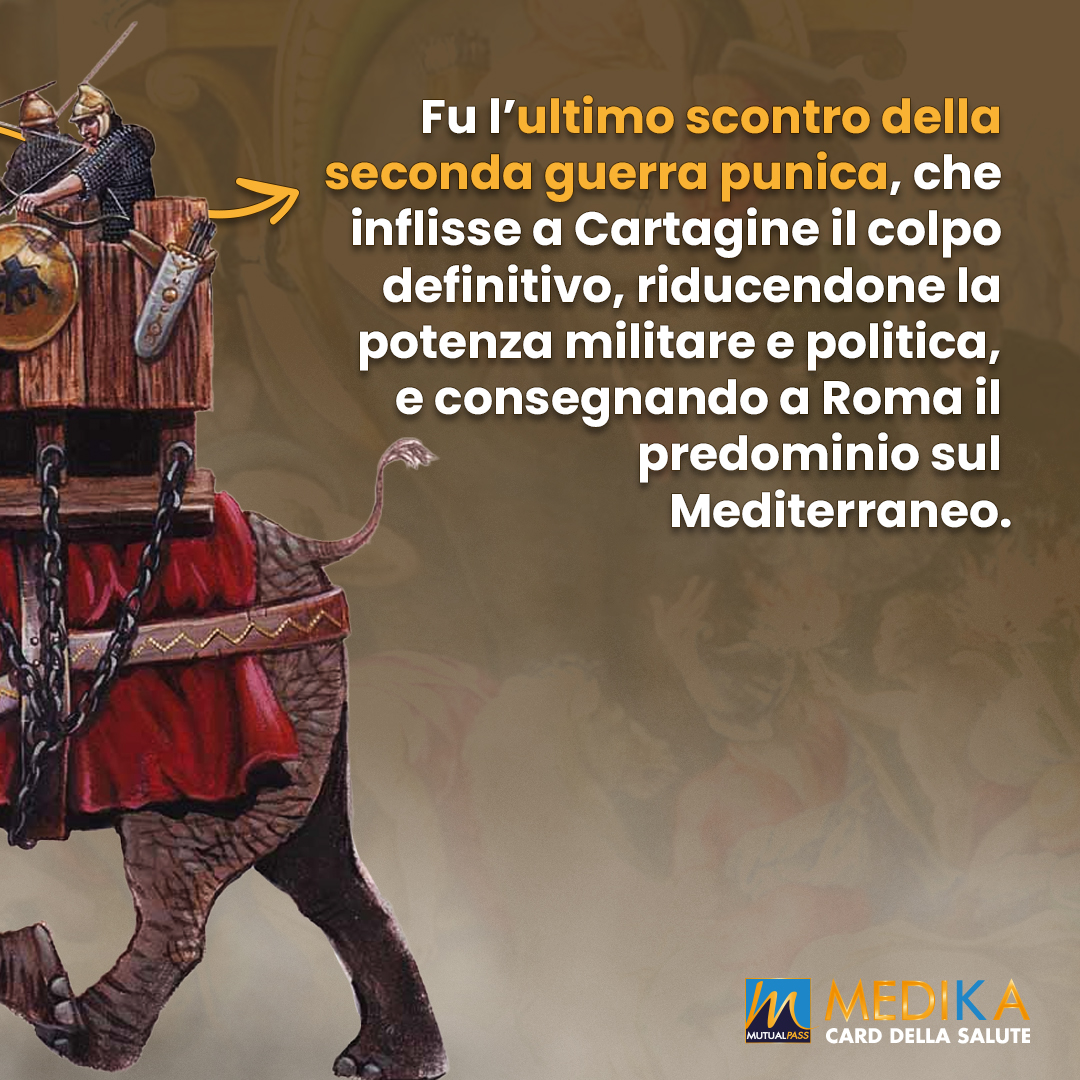 Mutual_Pass's tweet photo. 📆 Il #19ottobre del 202 a.C. si teneva la celebre 𝗕𝗮𝘁𝘁𝗮𝗴𝗹𝗶𝗮 𝗱𝗶 𝗭𝗮𝗺𝗮, ne hai mai sentito parlare? Scopriamo insieme di che si tratta! https://t.co/OeK6xSek8d