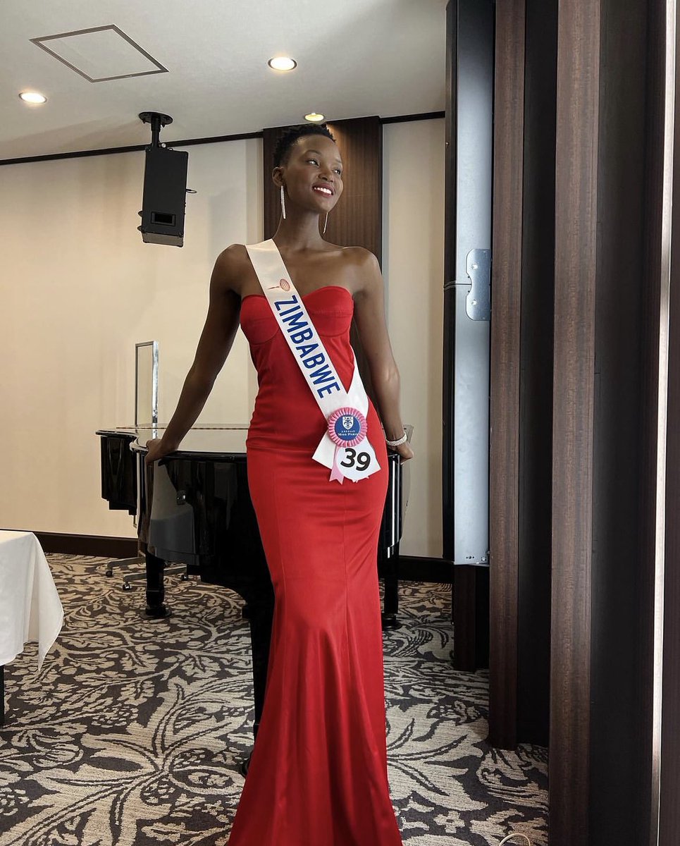 MissZimIntl's tweet photo. .@MissInterOrg welcomed us to Niigata in true style with a party. 🥂 

What do you think of this stunning red number worn by Charlotte from Se’nash? 

#MissInternational2023 #BeautiesForSDGs #MissInternationalOurTimeHasCome https://t.co/pYVMGNntoE