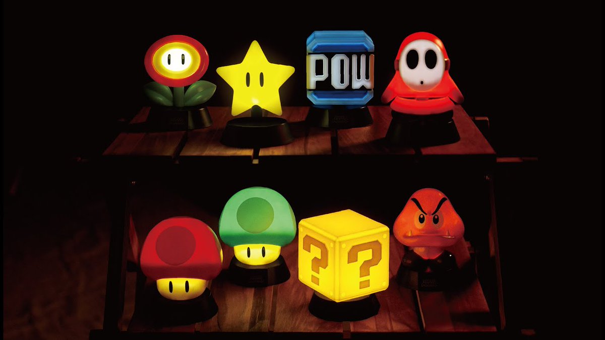 ✨再入荷✨ 【#スーパーマリオ】 人気の「キャラクターライト」が一部