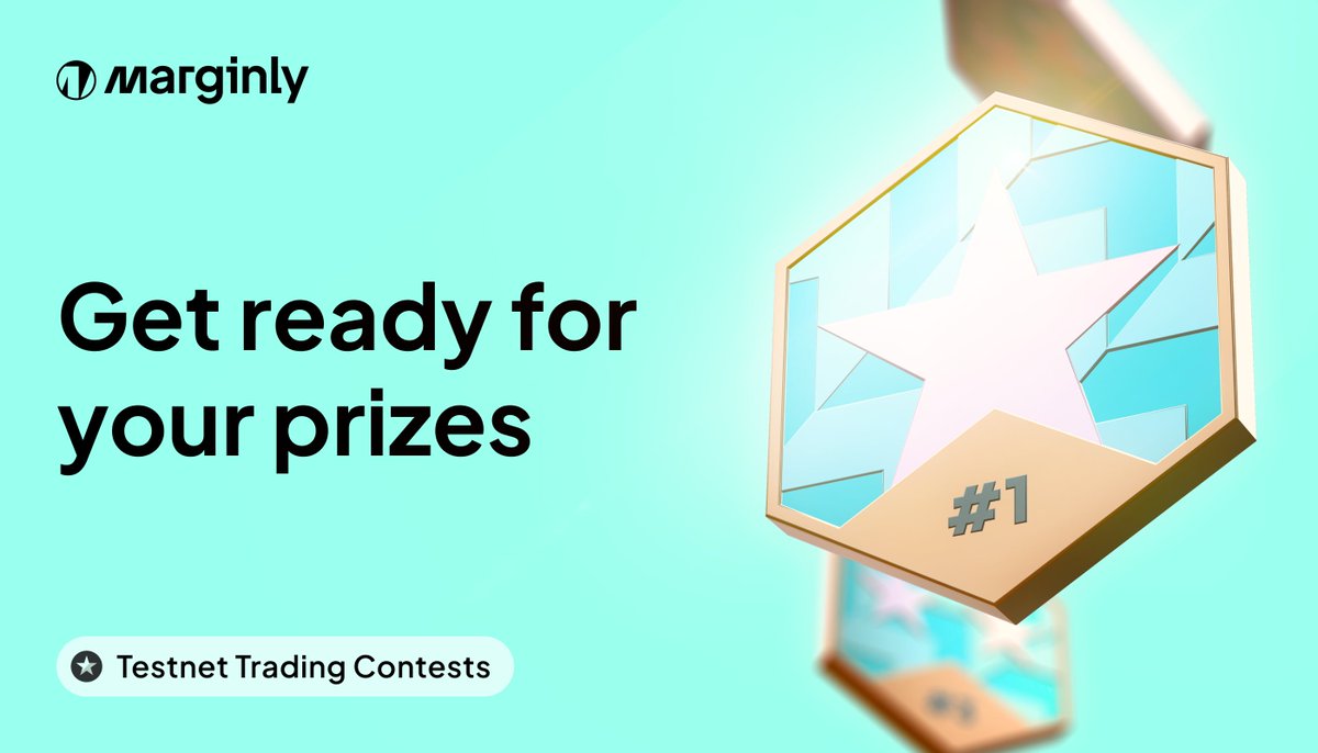 Check your wallet! 👀

The Marginly team has distributed rewards from our first 2 testnet trading contests on @Arbitrum and @zkSync. 🏆

Winners, you have now received your winner NFTs on the respective contest networks, which qualify you for native token airdrops. 🚀

Plus, a