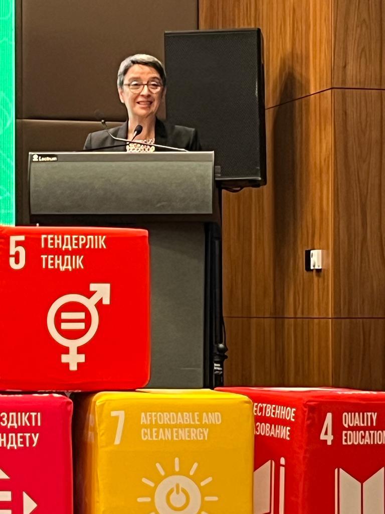 Number of women in renewable energy in KAZ is on the rise shows a <a href="/UNDP/">UN Development</a> report. But there’s still progress to be made towards gender-equality at the decision-making level. Glad to see support for women in energy grow, among others with the new “Women For Just Transition” network.