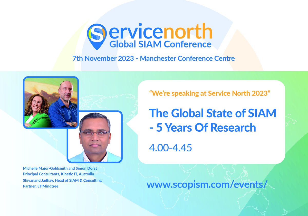 scopismnews's tweet photo. 🎤 Introducing some of the Speakers and Topics for #ServiceNorth2023!

🚀Get ready for a knowledge-packed event with an incredible lineup of industry experts: Michelle Major-Goldsmith, Simon Dorst &amp; Shivanand Jadhav!👇

📍 Get your tickets today: https://t.co/40Ccq5HrPm https://t.co/SM6KUkVB7w