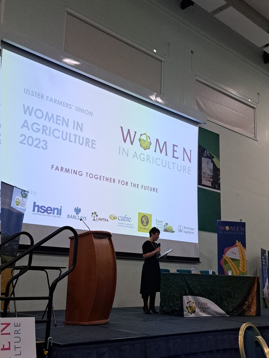 Interesting day about 
to start at the Women in Agriculture conference at Greenmount Campus held by <a href="/UFUHQ/">Ulster Farmers' Union</a> 
#womeninagri