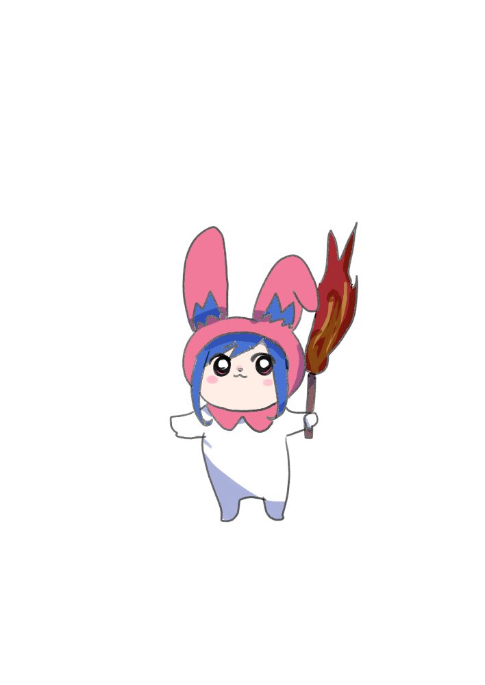 「ロキメロちゃん」|日本全裸銀行のイラスト