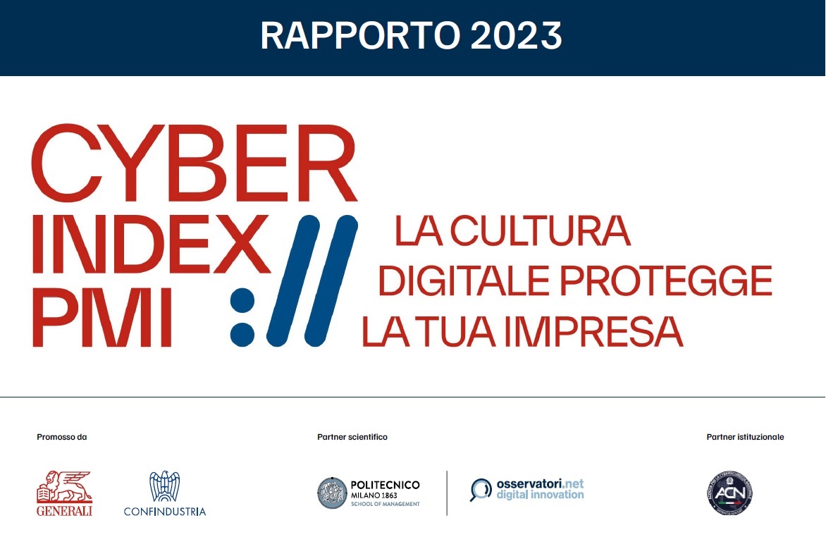 Il Rapporto #CyberIndexPMI presentato da <a href="/PivaAlessandro/">Alessandro Piva</a> parla chiaro: le imprese hanno un livello di consapevolezza sulla sicurezza digitale di 51 su 100 (la sufficienza è 60). Il 45% riconosce i rischi ma solo il 14% ha un approccio strategico e il 55% è poco consapevole.