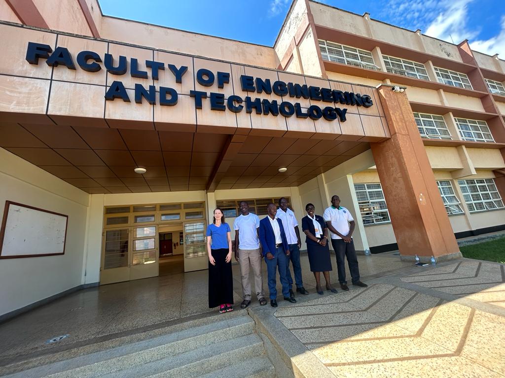 The University hosted a team from Stem Power Inc Led by Ms @levinemolly7 courtesy to check on the activities of @BusitemaUni Stem Power Center located at the Faculty of Engineering and Technology.