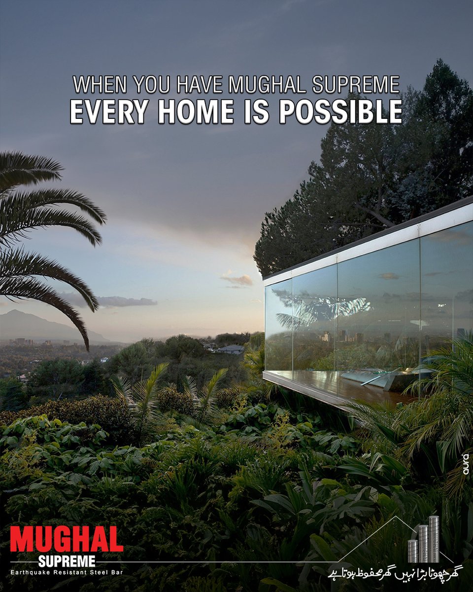 SteelMughal's tweet photo. When You Have Mughal Supreme Every Home Is Possible.
For more details visit 𝐰𝐰𝐰.𝐦𝐮𝐠𝐡𝐚𝐥𝐬𝐭𝐞𝐞𝐥.𝐜𝐨𝐦
#MughalSupreme #steel #earthquakeresistant #steelbars #buildingmaterials #structure #securehome #ATraditionOfQuality https://t.co/COFUoWhkOO