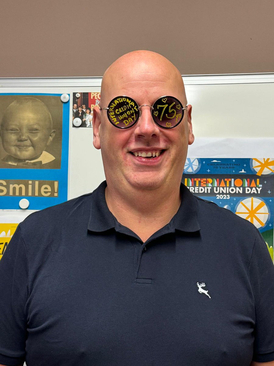 incuto_uk's tweet photo. Today we're at @CranhillUnion celebrating 75 years of #InternationalCreditUnion by taking part in the #CUchallenge🥳
😎Who wore them best?7️⃣5️⃣
#ICUday2023 @ZyncDigital https://t.co/TQwc3vC6op