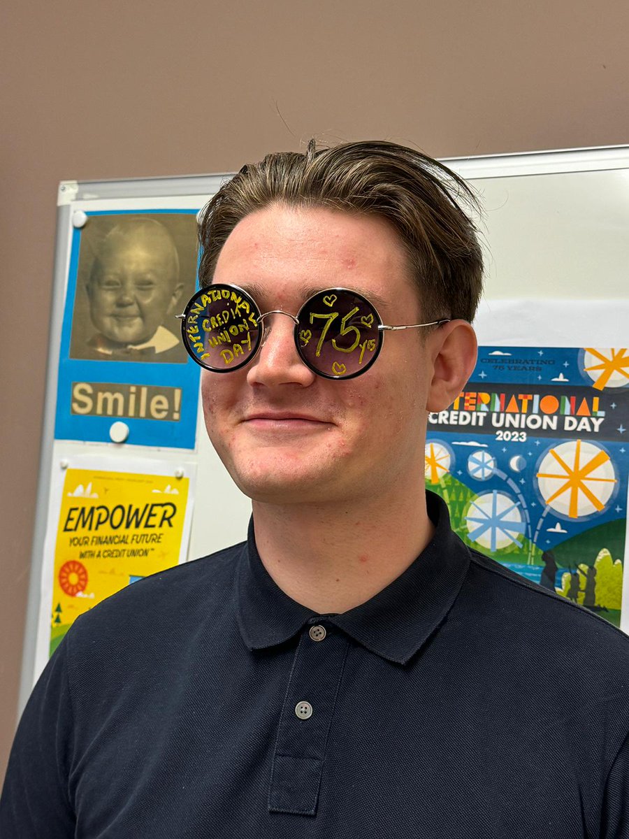 incuto_uk's tweet photo. Today we're at @CranhillUnion celebrating 75 years of #InternationalCreditUnion by taking part in the #CUchallenge🥳
😎Who wore them best?7️⃣5️⃣
#ICUday2023 @ZyncDigital https://t.co/TQwc3vC6op