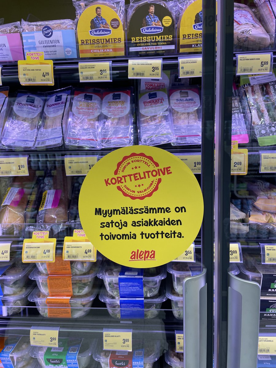 NikulaKimmo's tweet photo. Remontti on ohi. Alepa Kontulankaari avautui tänään uudessa loistossaan. Huippu tiimi valmis hurmaamaan asiakkaat. #Alepa #Korttelitoive https://t.co/NiaP1BNcK5