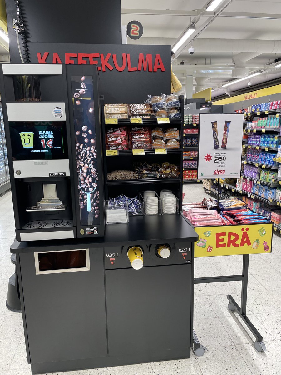 NikulaKimmo's tweet photo. Remontti on ohi. Alepa Kontulankaari avautui tänään uudessa loistossaan. Huippu tiimi valmis hurmaamaan asiakkaat. #Alepa #Korttelitoive https://t.co/NiaP1BNcK5