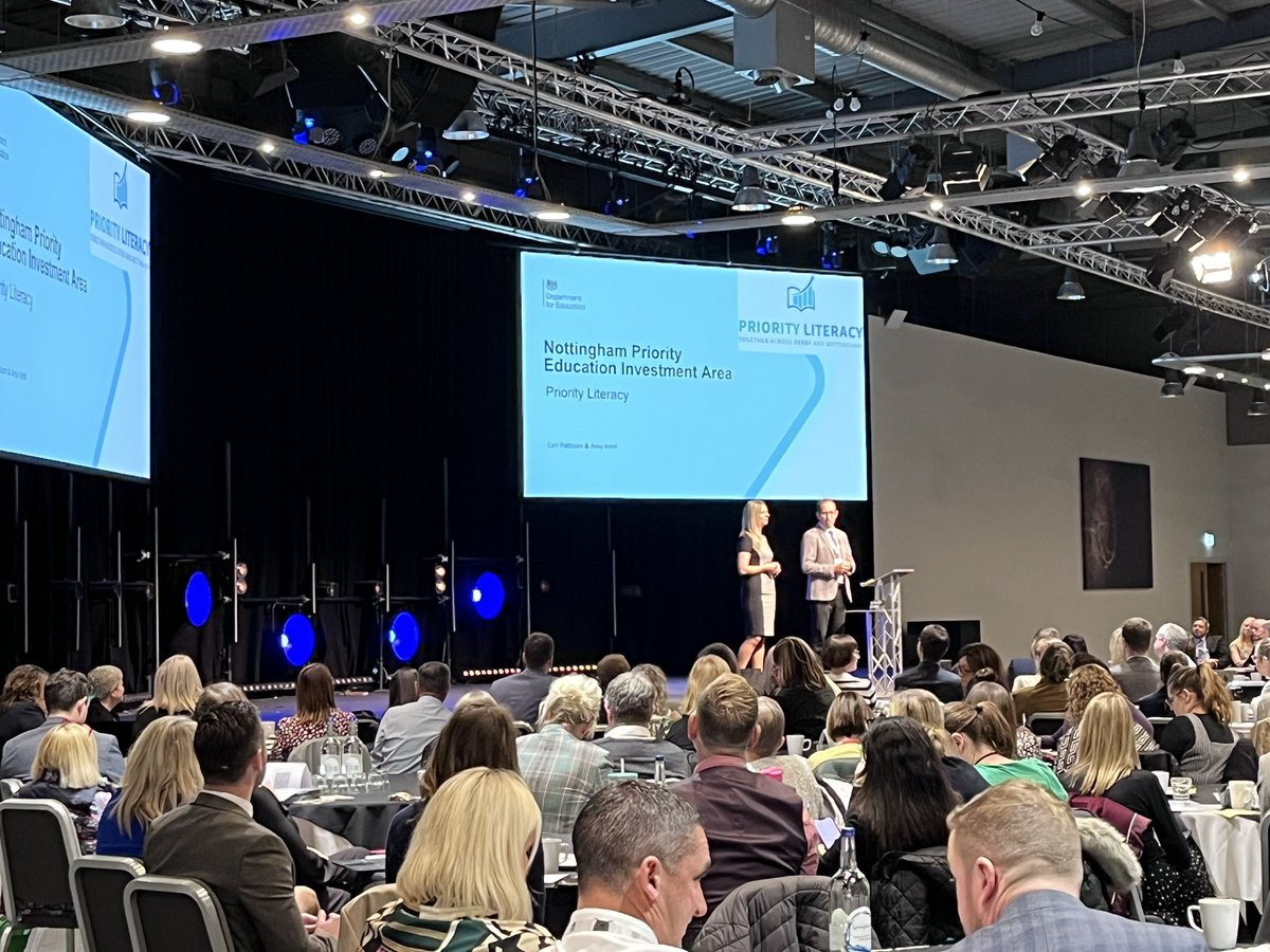PriorityLit's tweet photo. Amy from @DerbyRS_Wyndham and Carl from @HubFlying sharing all the fantastic opportunities for schools to get involved in through the Priority Literacy project πβοΈ
@RD_EastMidlands
#prioritynottingham https://t.co/ePuL6E0hFM