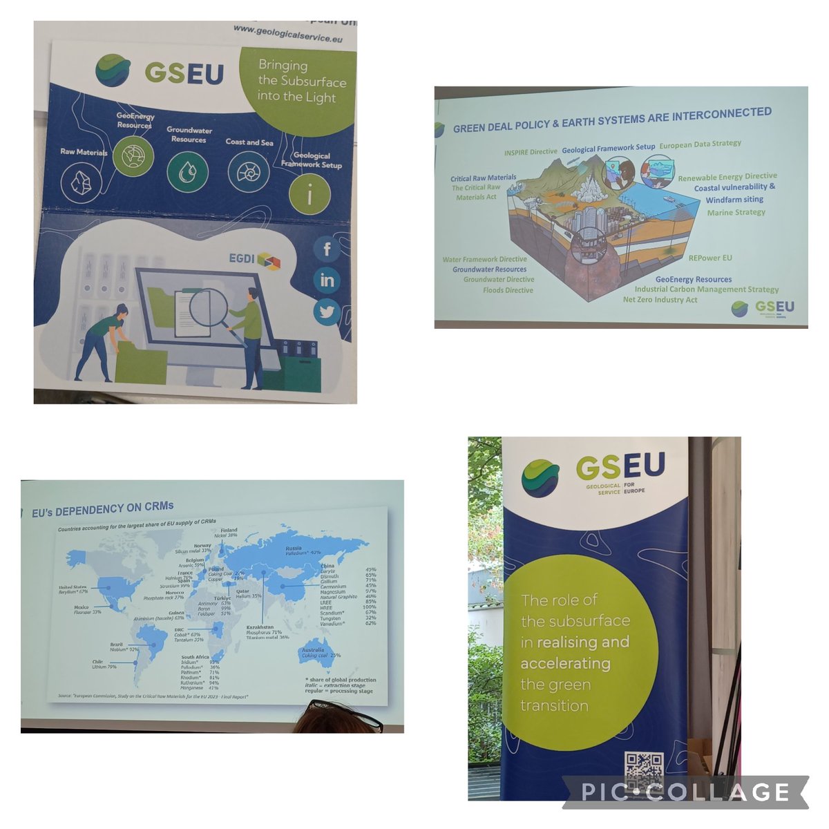 A Geological Service for Europe! Update on progress @GeoServiceEU after 1 year. Ambitious plans for #groundwater #CRMs #coastalVulnerability #ORE #GeoEnergy #GeoInformation @EuroGeoSurveys 
Geology to help solve societal challenges. #GreenTransition