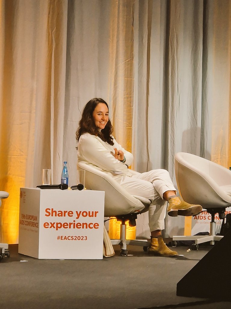BcnVih's tweet photo. 🔝 #Chemsex in 2023: Where are we now?  Parallel session at the 19th #EACS2023 Congress in Warsaw with our colleague Dra. Lorena de la Mora, presenting on behalf of Dr. Alexy Inciarte from @hospitalclinic #stigma #HIV #sexualbehaviour #concealment https://t.co/kQw4f1Yb45