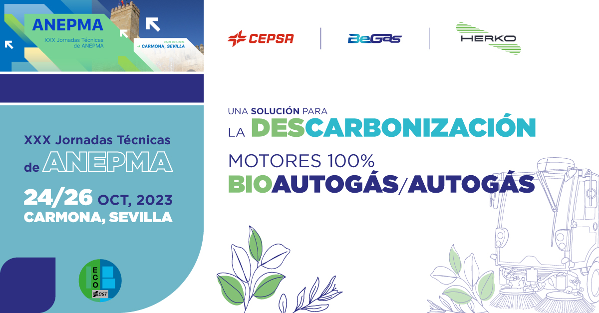 Begasmotor's tweet image. Un año más formaremos parte de las #Jornadas Técnicas de #Anepma, que este año celebran su decimoquinta edición los días 24 al 26 de octubre en Carmona (Sevilla) de la mano de #Limancar.

#BioAutogás
#BeGreen #BeGas