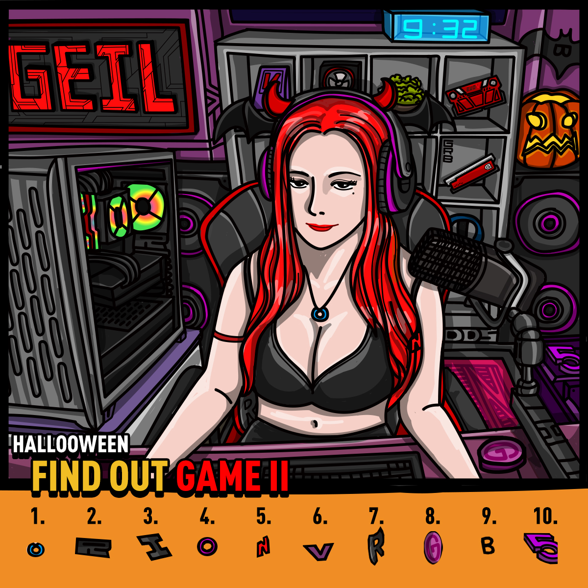 GeILMemory's tweet photo. Happy Halloween! ๐
We've prepared a little game just for you. Can you find all the elements?
#Halloween #happyhalloween #TrickorTreat #findout #game #hidden #funny #interesting #holiday #PCHardware #pc #PCGaming #gaming #gamer #pcbuild #pcmodding #creatorpc #pcmr #tech https://t.co/KYVejzOlqD