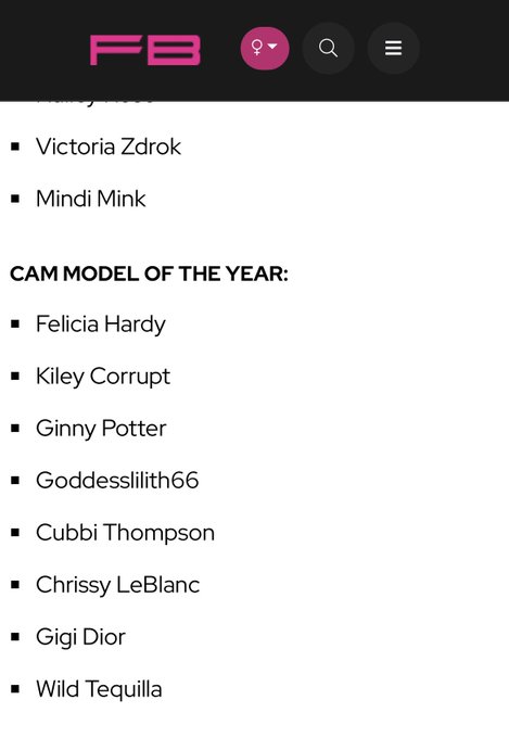 I&rsquo;m so honored to be considered for cammodel of the year at the @Fleshbot awards 🥺🥺🥺 vote here ⬇️  https://t