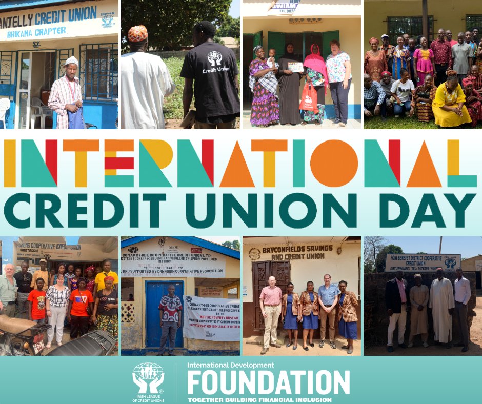 Happy International Credit Union Day to all credit unions worldwide! 🌍

With the support of the Irish credit unions, the Foundation supports the development of credit unions in other countries to ensure #FinancialInclusion  for everyone.

#icuday2023 #creditunions