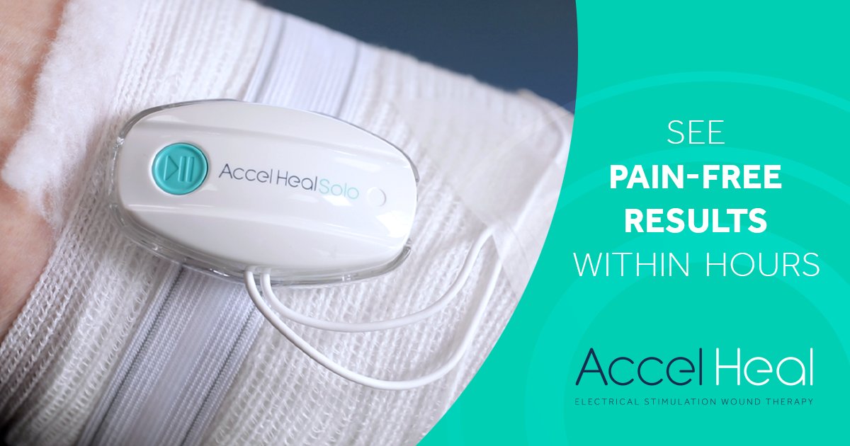Accel-Heal Technologies Limited (@accelheal) on Twitter photo Accel-Heal can take pain from an 8/10 to a 0/10🩹
A 75-year-old patient presented with painful recurrent arterialulcers on her right foot. After starting Accel-Heal therapy, the wounds fully healed and her pain reduced from 8/10 to 0/10. 
Read more 👉 accelheal.com/case-studies/8/ Accel-Heal can take pain from an 8/10 to a 0/10🩹
A 75-year-old patient presented with painful recurrent arterialulcers on her right foot. After starting Accel-Heal therapy, the wounds fully healed and her pain reduced from 8/10 to 0/10. 
Read more 👉 accelheal.com/case-studies/8/