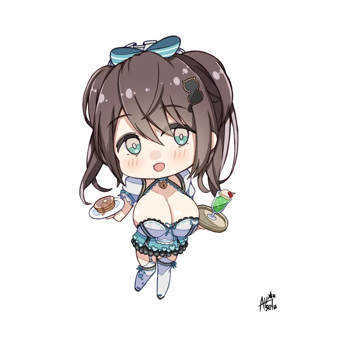 ①浅瀬ゆうぎ()②小越紬( )③大宗たゆゆ( )④雛宮うさぎ() 