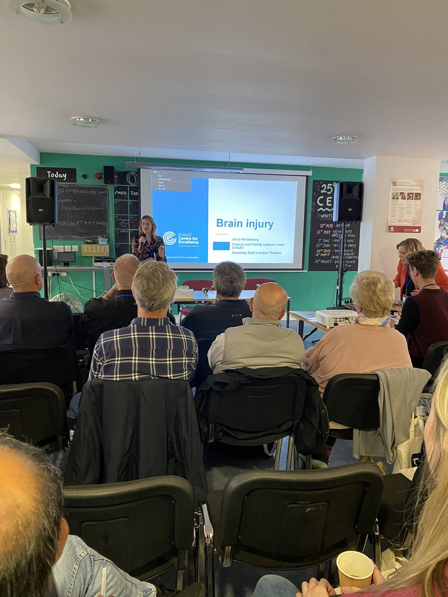 Delighted to be attending <a href="/HeadwayELondon/">Headway East London</a> first ever conference. Kicking off with a fascinating talk from <a href="/alice_kershberg/">Alice Kershberg</a> #embracethechaos <a href="/LeighDay_Law/">Leigh Day</a>